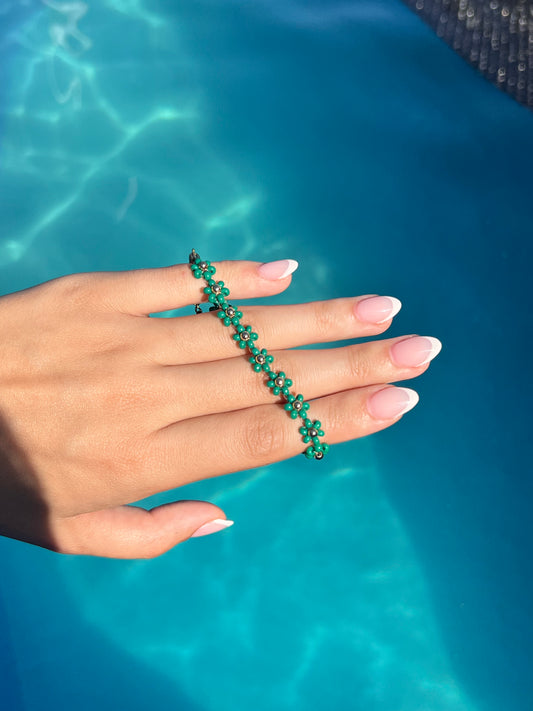 Náramek ESMERALDA zl.